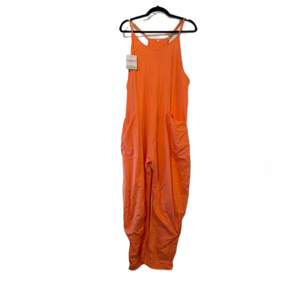 Orange Women's Jumpsuit
